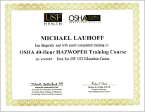 USF / OSHA Training Institute